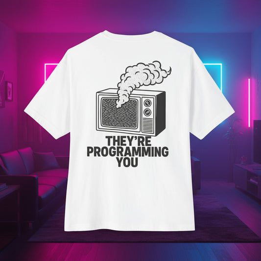 'TV OFF' Logo T-Shirt