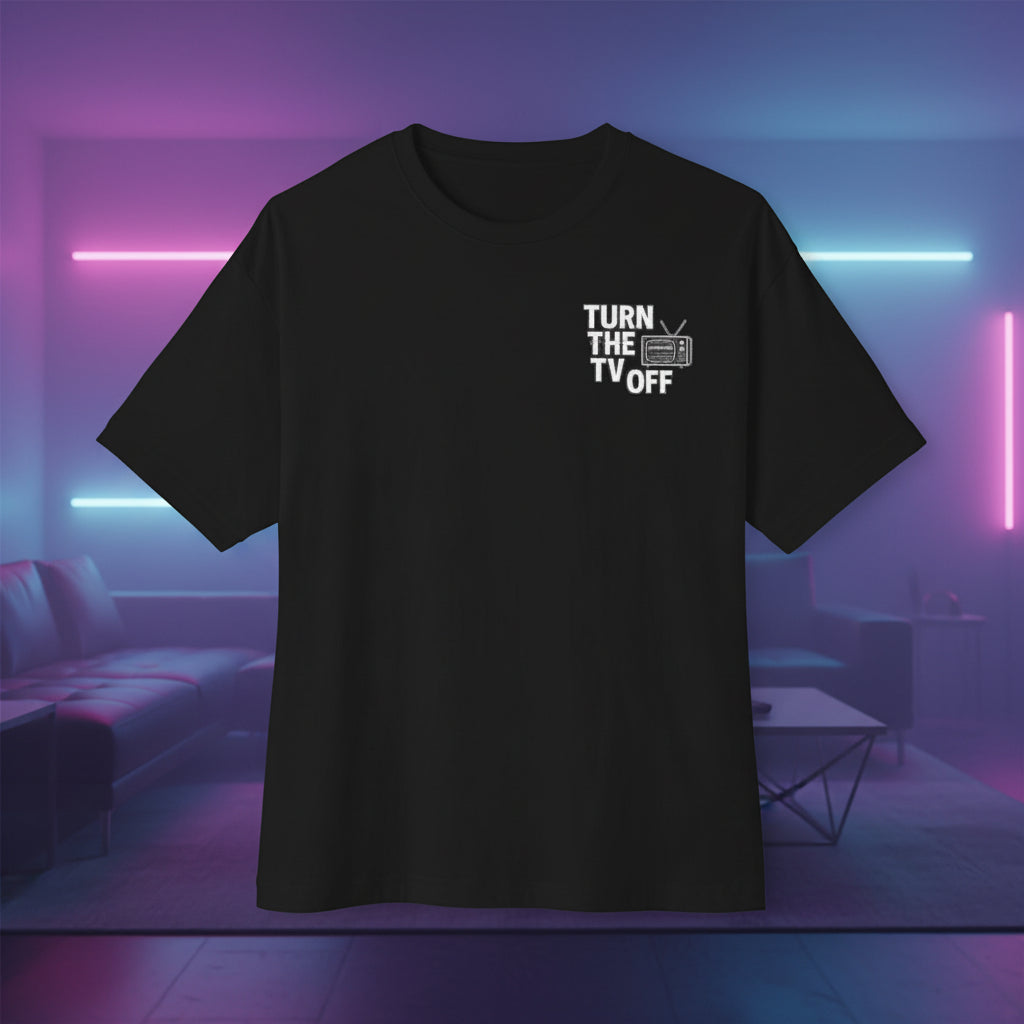 'TV OFF' Logo T-Shirt