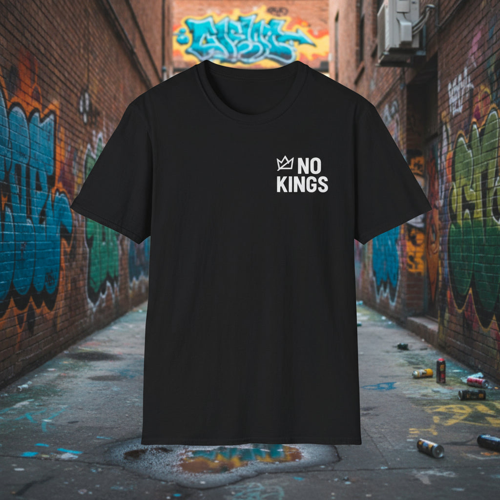 'No Kings' 100% Cotton T Shirt