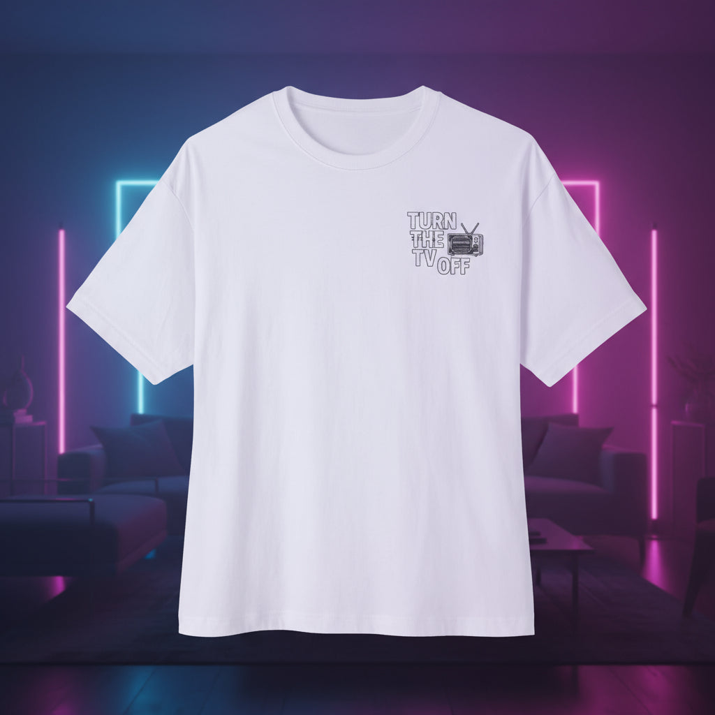 'TV OFF' Logo T-Shirt