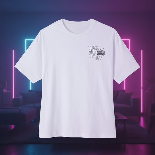 'TV OFF' Logo T-Shirt