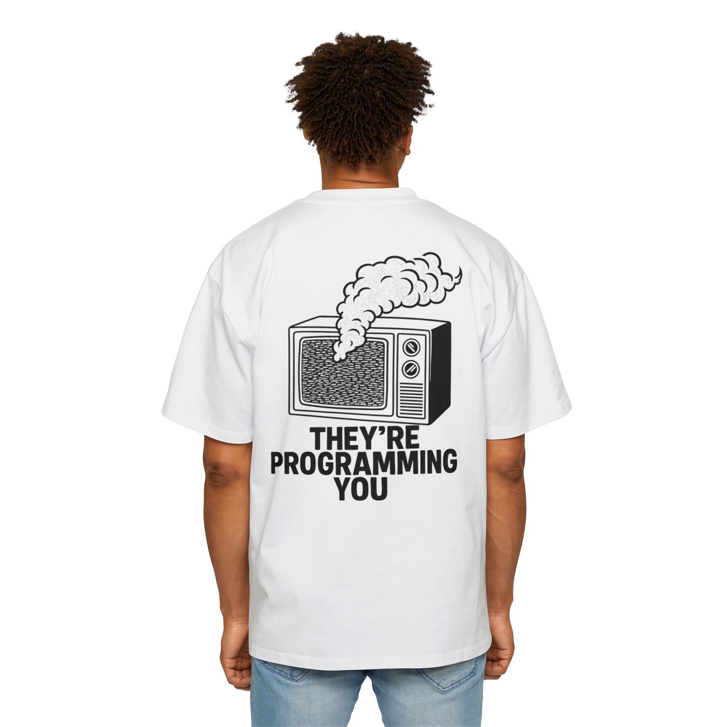 'TV OFF' Logo T-Shirt