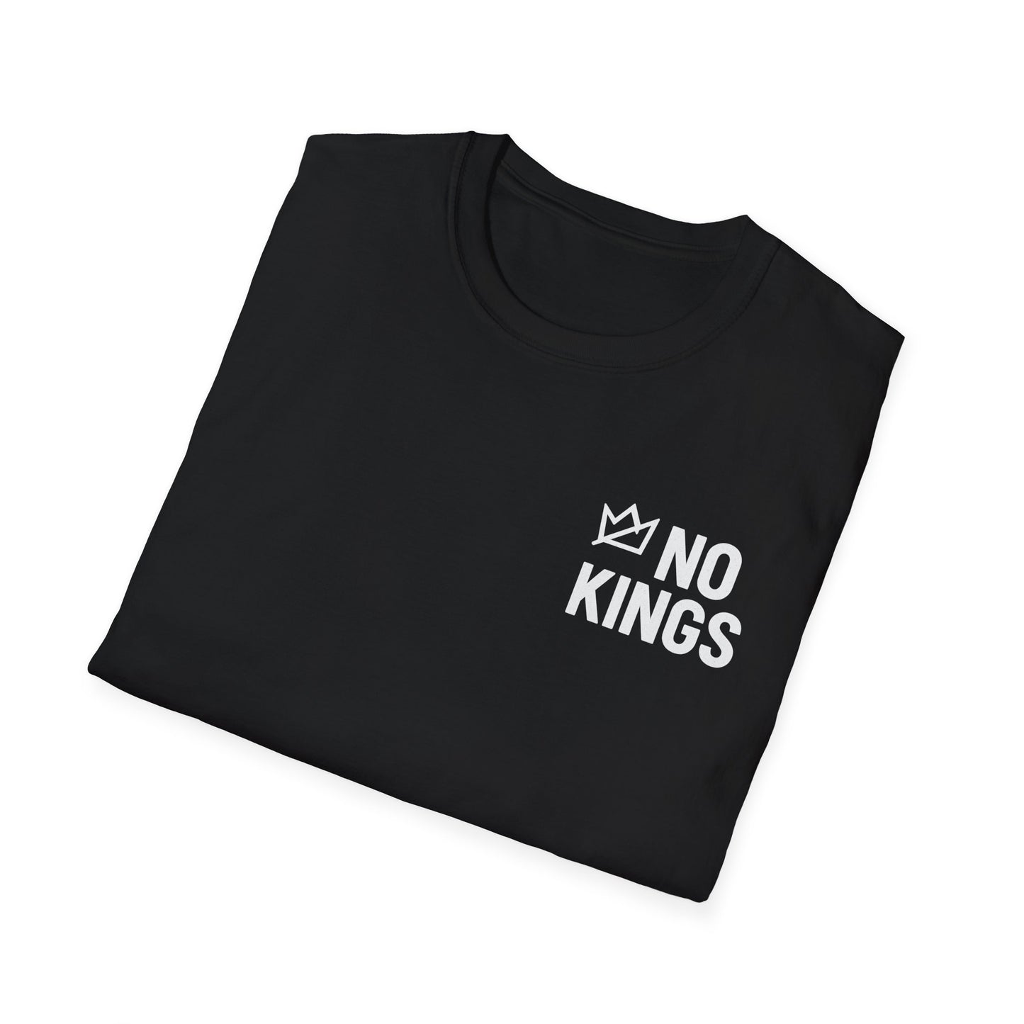 'No Kings' 100% Cotton T Shirt