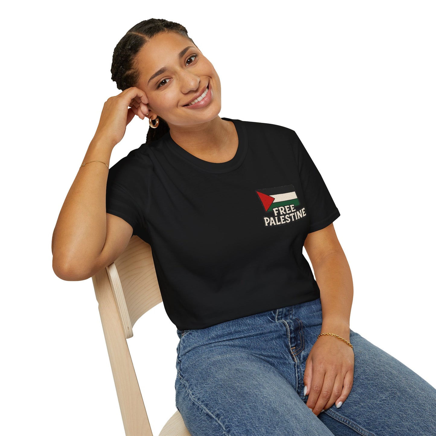 'Free Palestine' 100% Cotton T Shirt