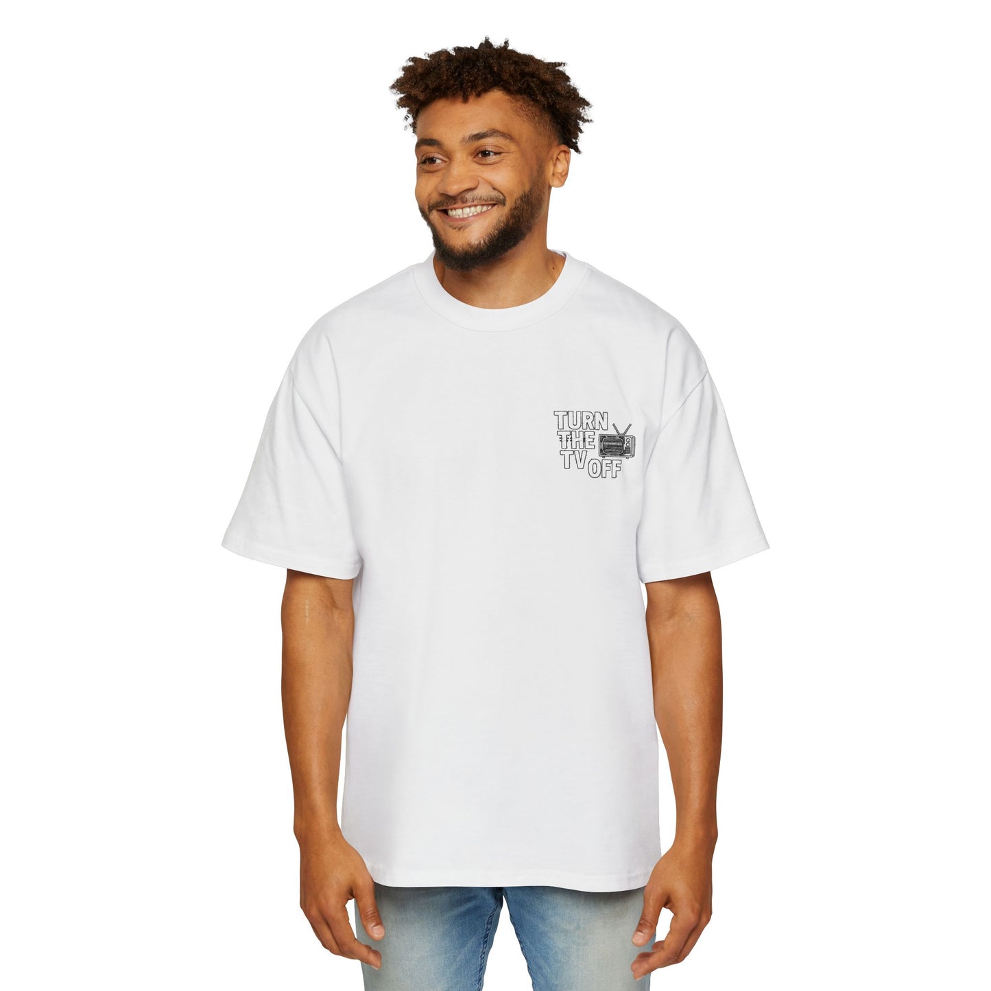 'TV OFF' Logo T-Shirt