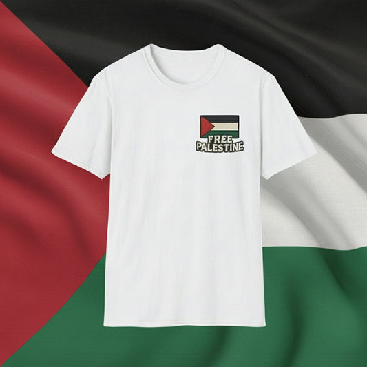 'Free Palestine' 100% Cotton T Shirt
